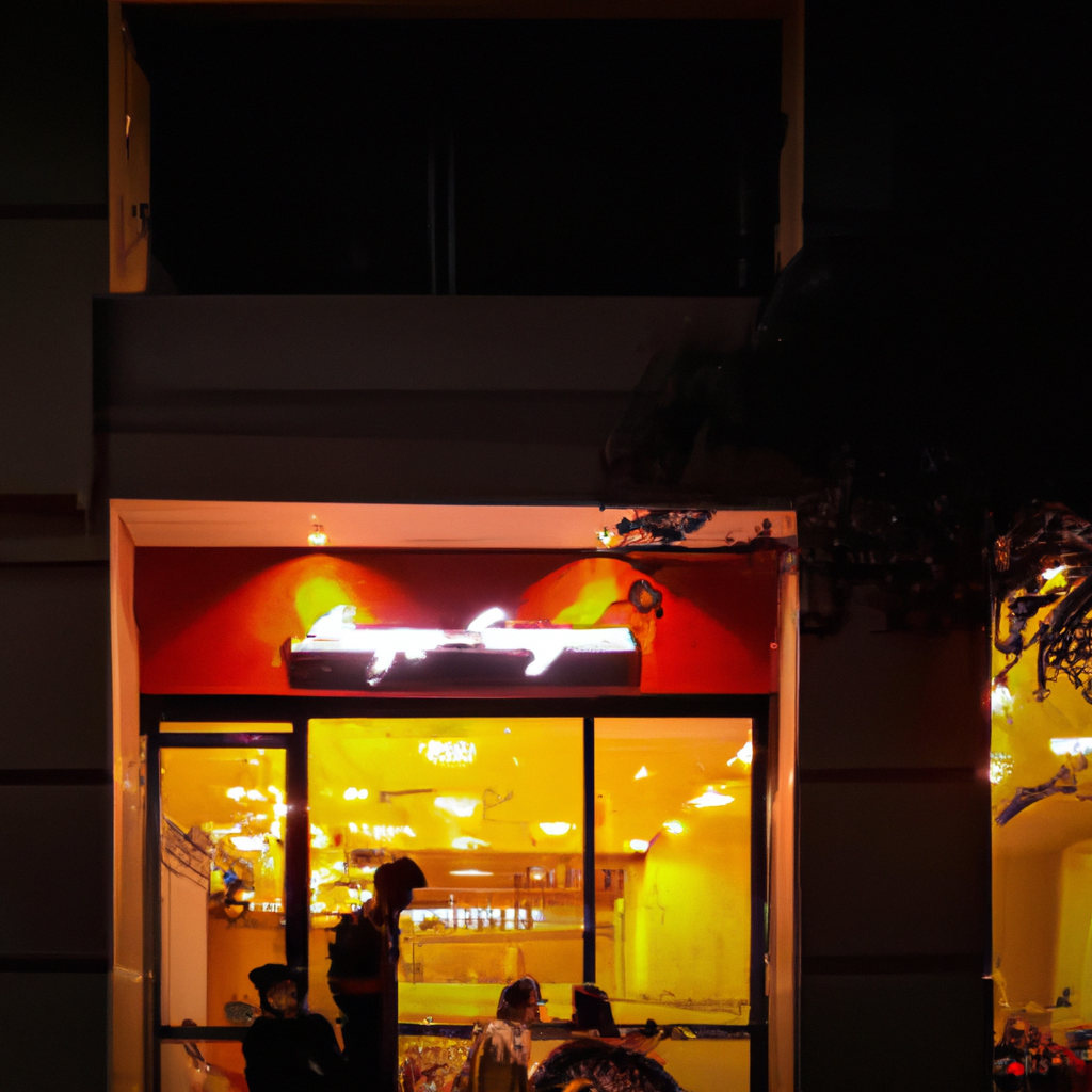 Al Dente Slice storefront in Koramangala, Bengaluru with warm evening lights