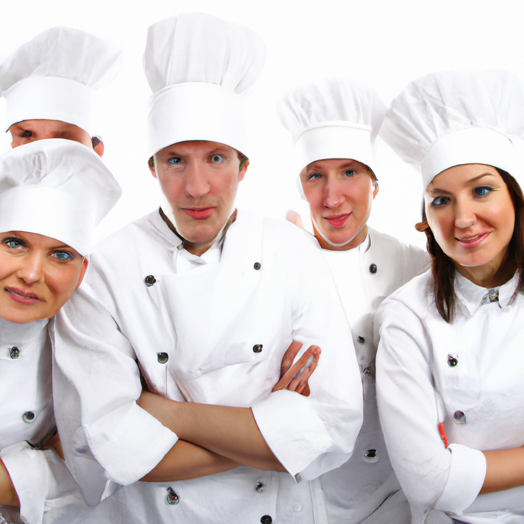 Head Chef portrait in the kitchen